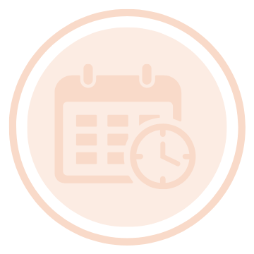Ícono de calendario representando planificación previa de los servicios de pet and pet